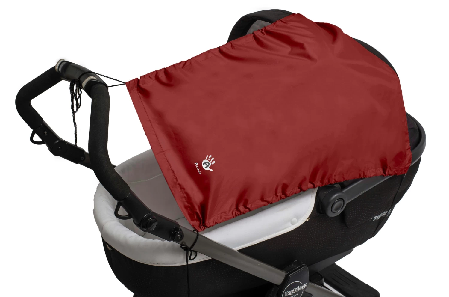 Sonnensegel Mit UV Schutz Für Kinderwagen/Buggy In Rot 2 Sonnensegel Mit UV Schutz Für Kinderwagen/Buggy In Rot – Bild 2