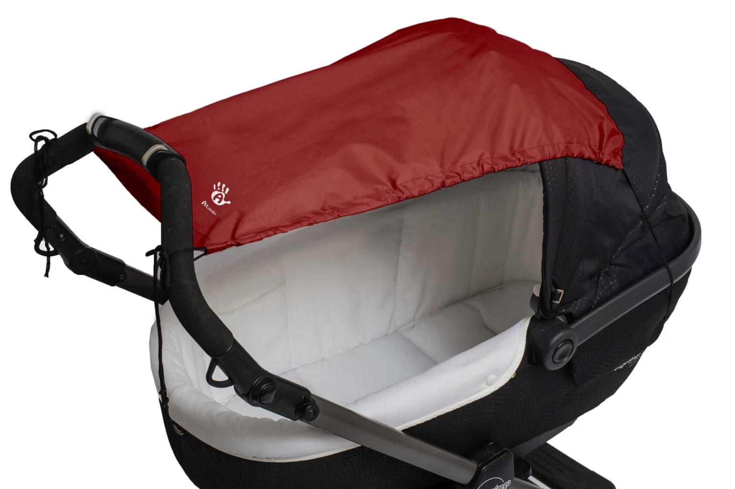 Sonnensegel Mit UV Schutz Für Kinderwagen/Buggy In Rot 1 Sonnensegel Mit UV Schutz Für Kinderwagen/Buggy In Rot