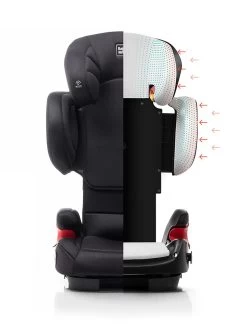 Kindersitz "Mate Fix" In Schwarz - Gruppe 2/3 -BabyTraum Deutschland Verkaufs-Shop babyauto kindersitz mate fix in schwarz gruppe 2 3 6