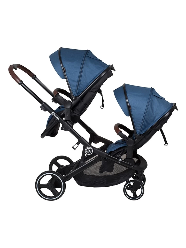 Kombikinderwagen "Twinner" In Dunkelblau 2 Kombikinderwagen "Twinner" In Dunkelblau – Bild 2
