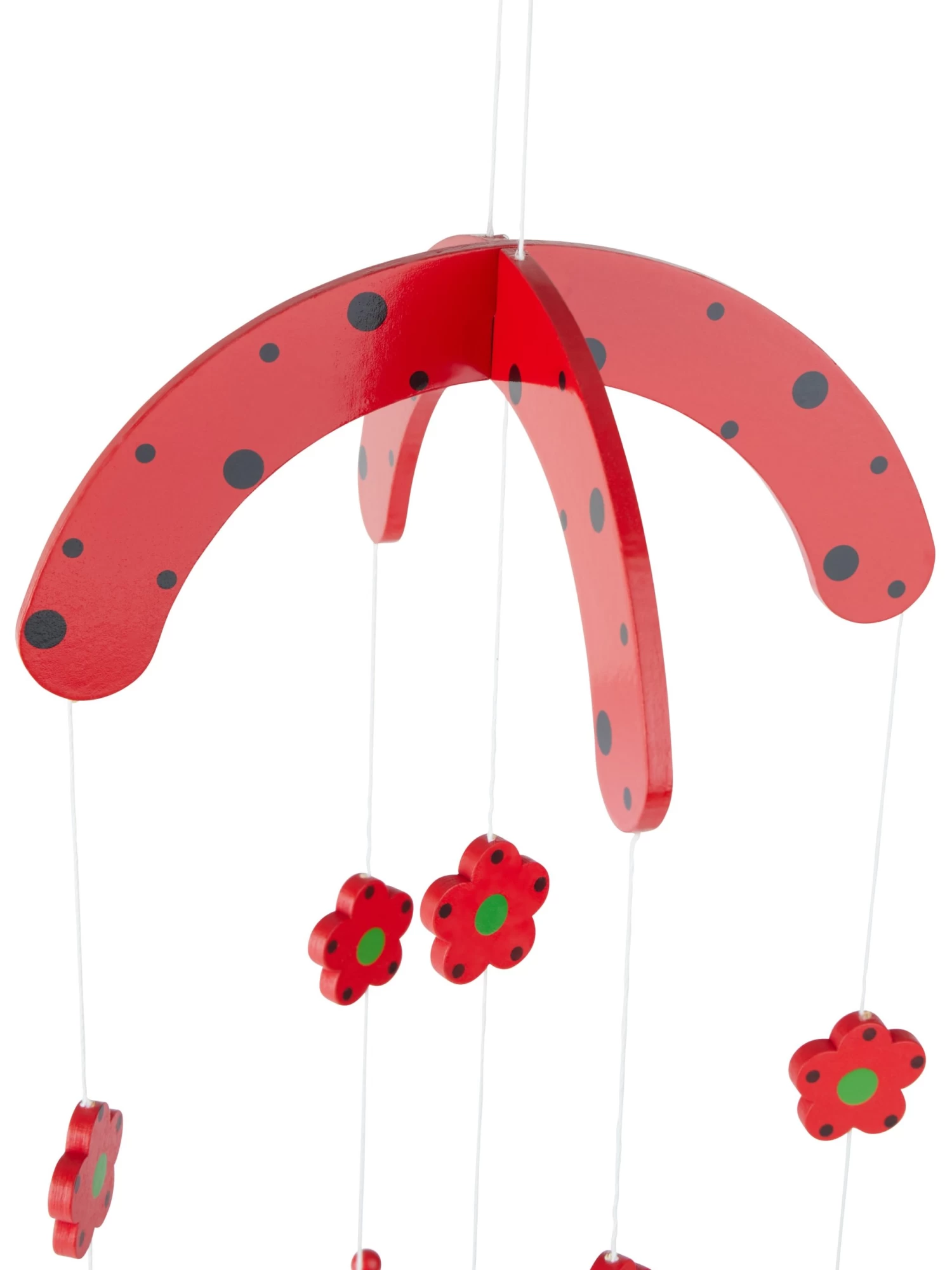 3D Baby Mobile Marienkäfer Holz - Ab Geburt In Mehrfarbig 2 3D Baby Mobile Marienkäfer Holz - Ab Geburt In Mehrfarbig – Bild 2
