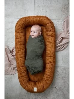 Musselin-Tuch In Dunkelgrün - (L)120 X (B)120 Cm -BabyTraum Deutschland Verkaufs-Shop byklipklap musselin tuch in dunkelgrun l 120 x b 120 cm 3
