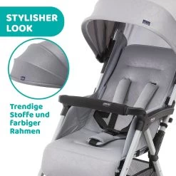 CHICCO Buggy Ohlala' 3, Grau -BabyTraum Deutschland Verkaufs-Shop chicco buggy ohlala 3 grau 8