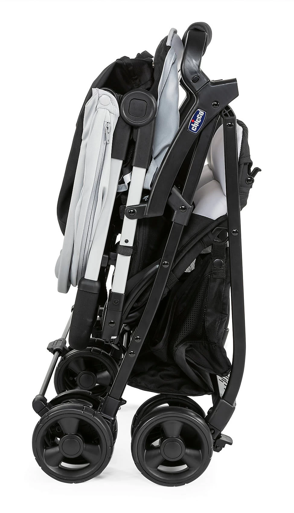 CHICCO Zwillingsbuggy Ohlalà Twin, Silber 5 CHICCO Zwillingsbuggy Ohlalà Twin, Silber – Bild 5