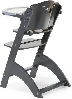 Childhome Treppenstuhl Lambda 3, Inkl. Brett, Anthrazit -BabyTraum Deutschland Verkaufs-Shop childhome treppenstuhl lambda 3 inkl brett anthrazit 6