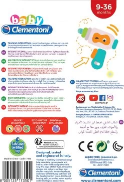 Clementoni Baby Interaktive Bohrmaschine 9 Clementoni Baby Interaktive Bohrmaschine -BabyTraum Deutschland Verkaufs-Shop clementoni baby interaktive bohrmaschine 4