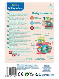 Clementoni Baby-Kamera - Ab 9 Monaten 7 Clementoni Baby-Kamera - Ab 9 Monaten -BabyTraum Deutschland Verkaufs-Shop clementoni baby kamera ab 9 monaten 2