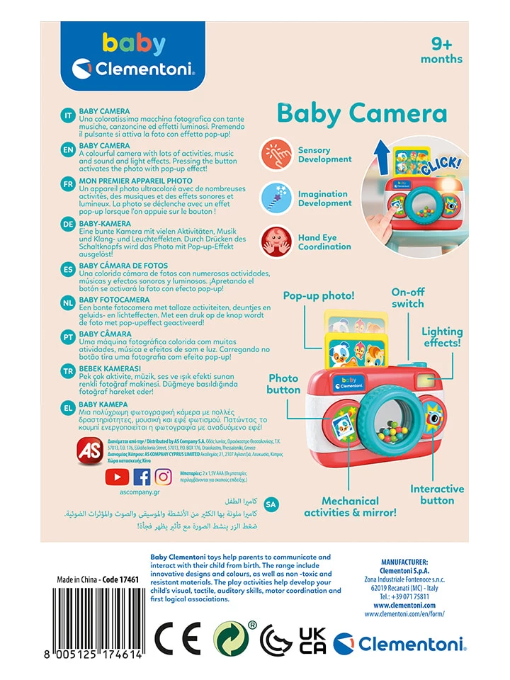Clementoni Baby-Kamera - Ab 9 Monaten 3 Clementoni Baby-Kamera - Ab 9 Monaten – Bild 3