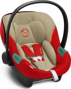 CYBEX Babyschale Aton S2 I-Size, Autumn Gold | Burnt Red -BabyTraum Deutschland Verkaufs-Shop cybex babyschale aton s2 i size autumn gold burnt red 2