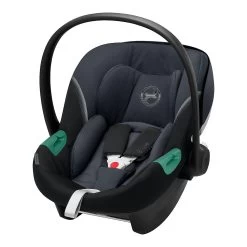 CYBEX Babyschale Aton S2 I-Size, Granite Black | Black