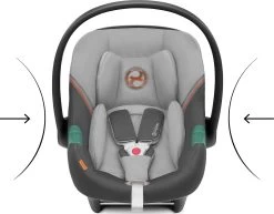 CYBEX Babyschale ATON S2 I-Size, Lava Grey -BabyTraum Deutschland Verkaufs-Shop cybex babyschale aton s2 i size lava grey 2