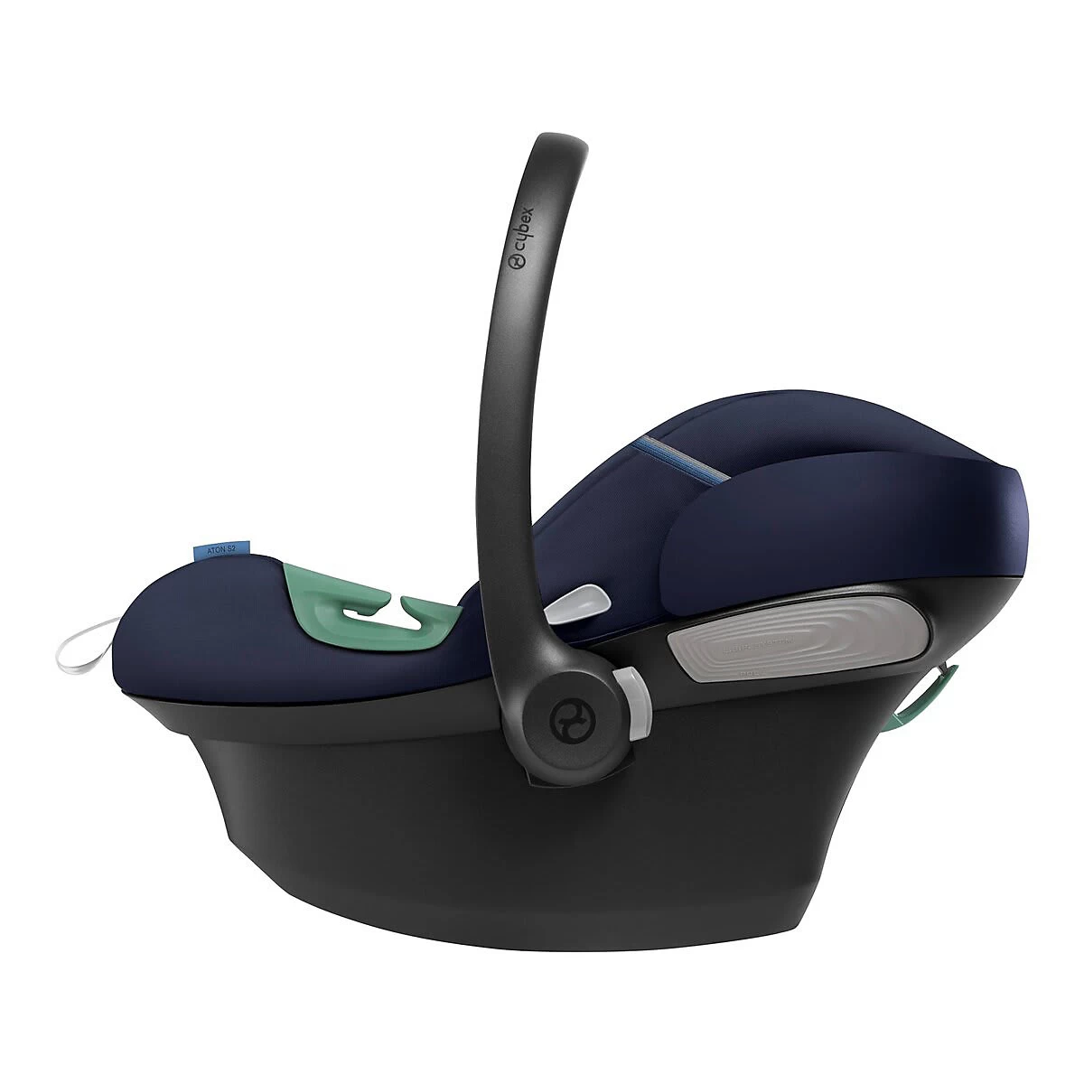 CYBEX Babyschale Aton S2 I-Size, Navy Blue | Navy Blue 2 CYBEX Babyschale Aton S2 I-Size, Navy Blue | Navy Blue – Bild 2