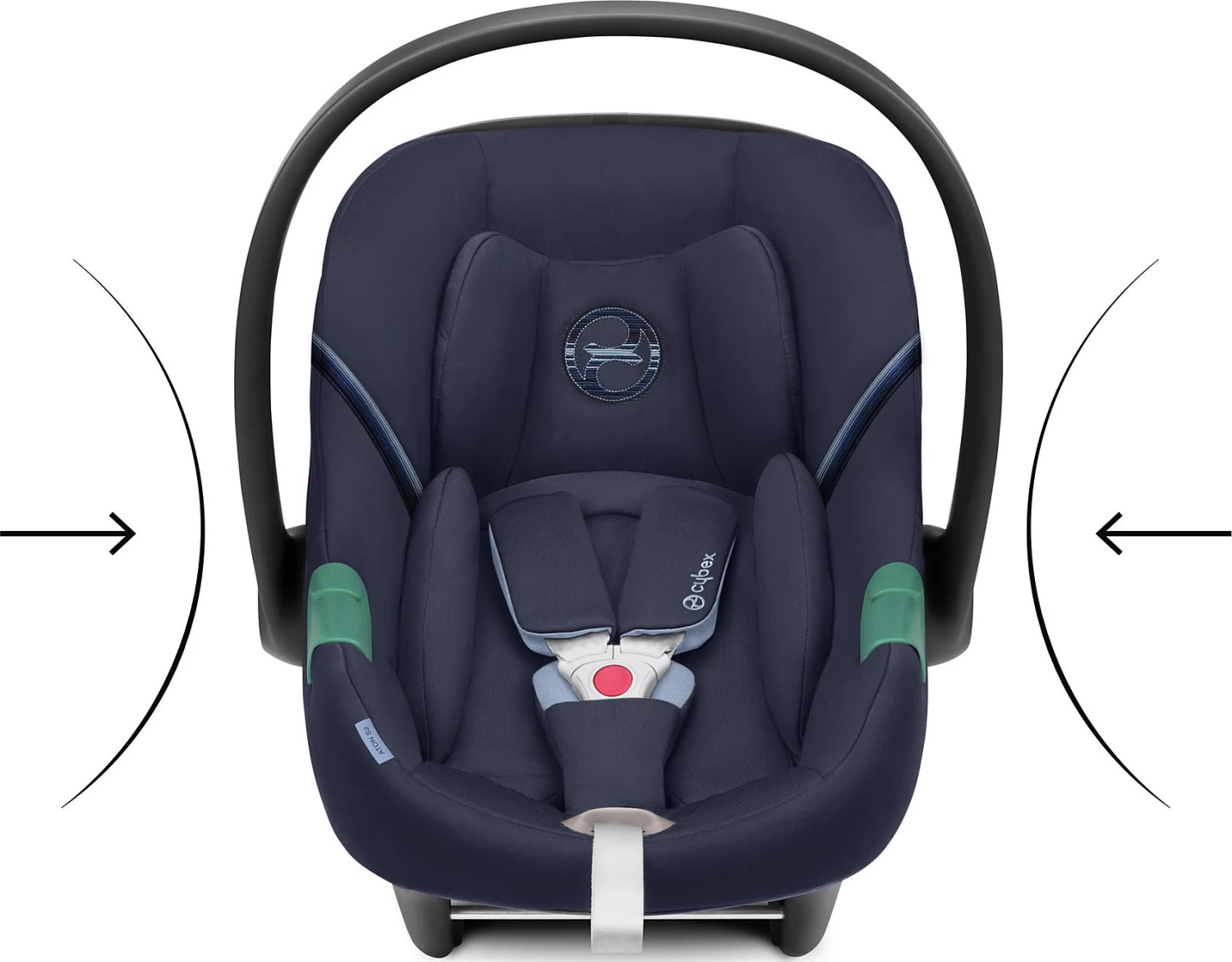 CYBEX Babyschale ATON S2 I-Size, Ocean Blue 2 CYBEX Babyschale ATON S2 I-Size, Ocean Blue – Bild 2