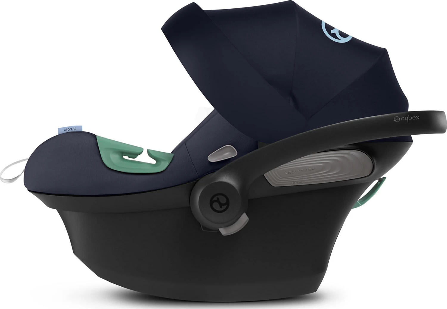 CYBEX Babyschale ATON S2 I-Size, Ocean Blue 4 CYBEX Babyschale ATON S2 I-Size, Ocean Blue – Bild 4