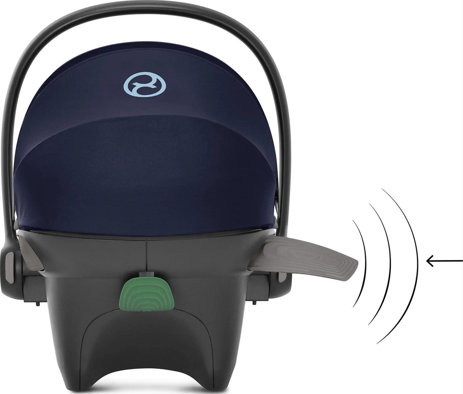 CYBEX Babyschale ATON S2 I-Size, Ocean Blue 8 CYBEX Babyschale ATON S2 I-Size, Ocean Blue – Bild 8