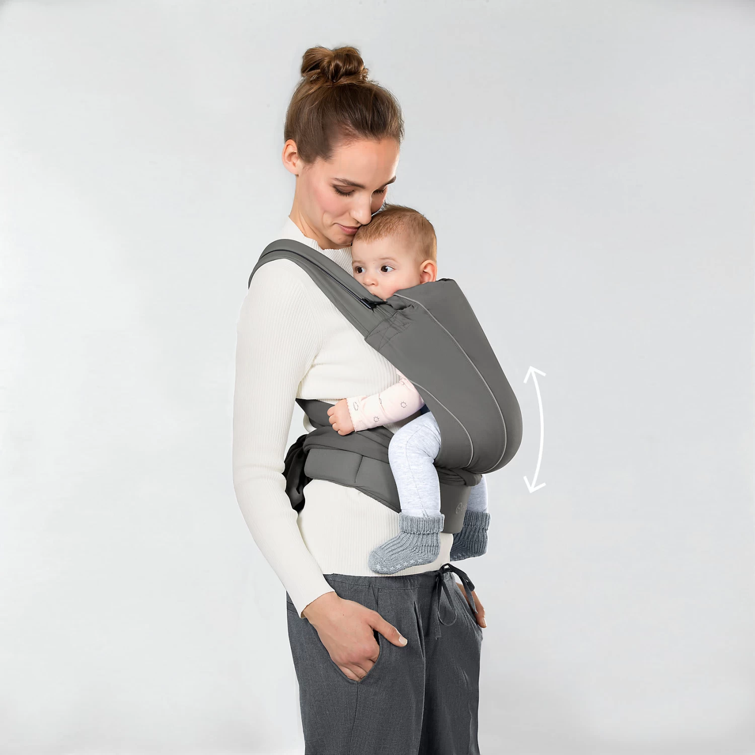 CYBEX Babytrage MAIRA.TIE, Gold-Line, Manhattan Grey-Mid Grey 6 CYBEX Babytrage MAIRA.TIE, Gold-Line, Manhattan Grey-Mid Grey – Bild 6