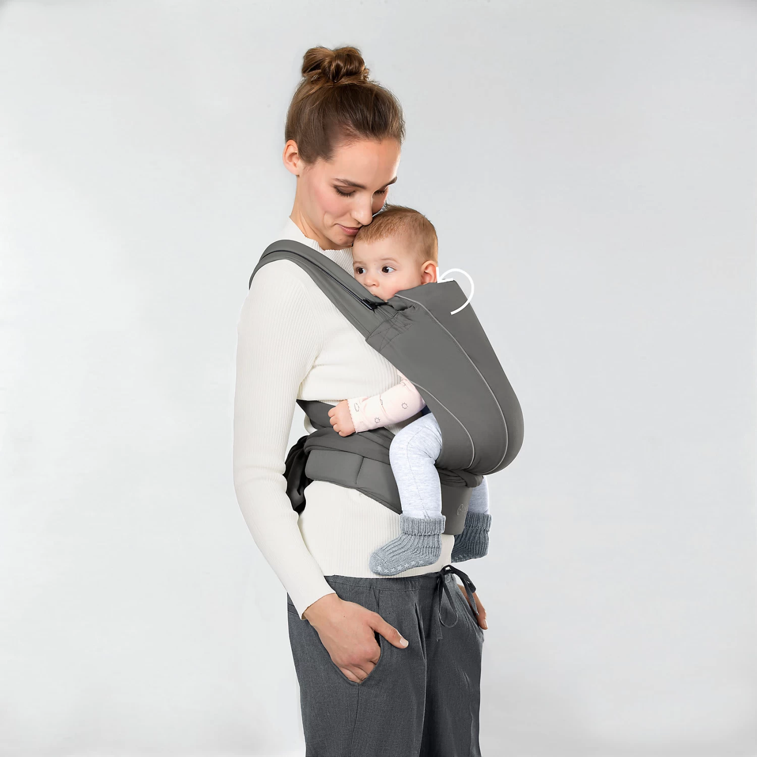 CYBEX Babytrage MAIRA.TIE, Gold-Line, Manhattan Grey-Mid Grey 7 CYBEX Babytrage MAIRA.TIE, Gold-Line, Manhattan Grey-Mid Grey – Bild 7