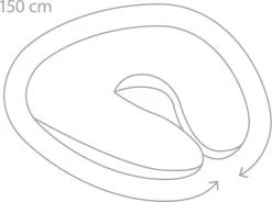 Doomoo Stillkissen Softy „Birds" In Grau - (L) 150cm 6 Doomoo Stillkissen Softy „Birds" In Grau - (L) 150cm -BabyTraum Deutschland Verkaufs-Shop doomoo stillkissen softy birds in grau l 150cm 2