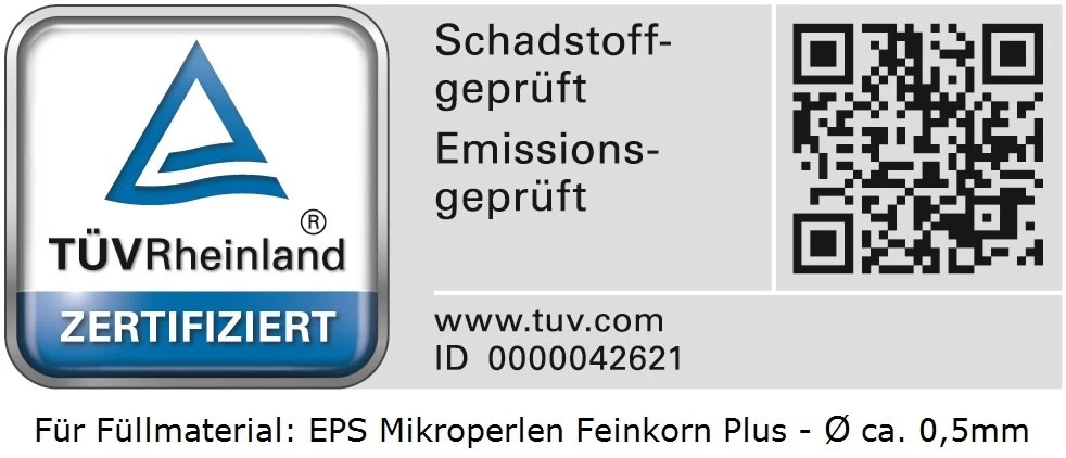 Doomoo Stillkissen Softy „Birds" In Grau - (L) 150cm 4 Doomoo Stillkissen Softy „Birds" In Grau - (L) 150cm – Bild 4