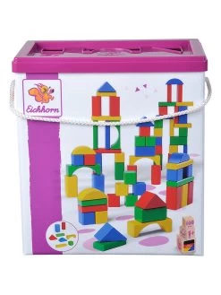 Eichhorn Holzbausteine - 100 Stück, Ab 12 Monaten