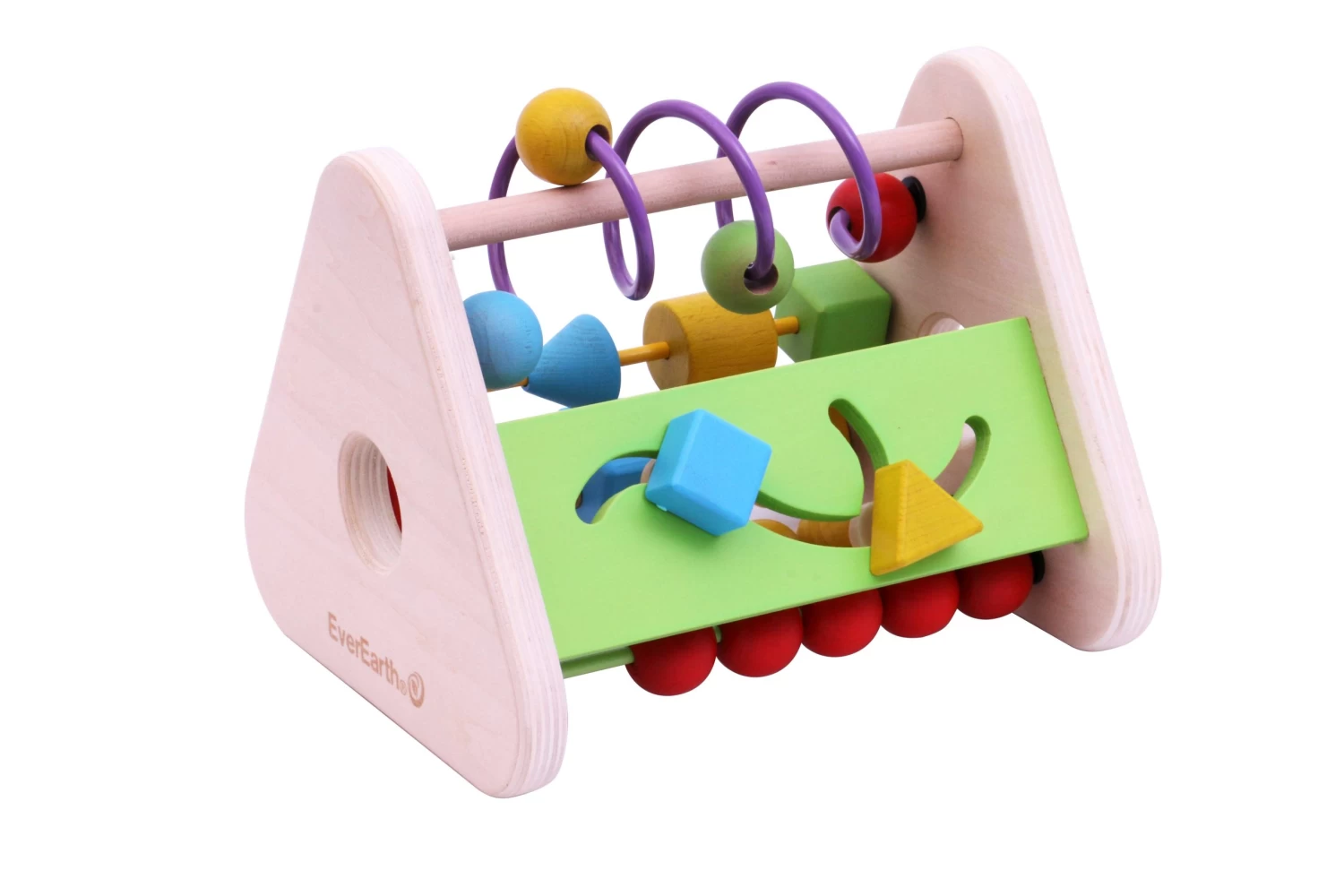 EverEarth Motorikspielzeug "Aktivitätsdreieck" - Ab 12 Monaten 2 EverEarth Motorikspielzeug "Aktivitätsdreieck" - Ab 12 Monaten – Bild 2