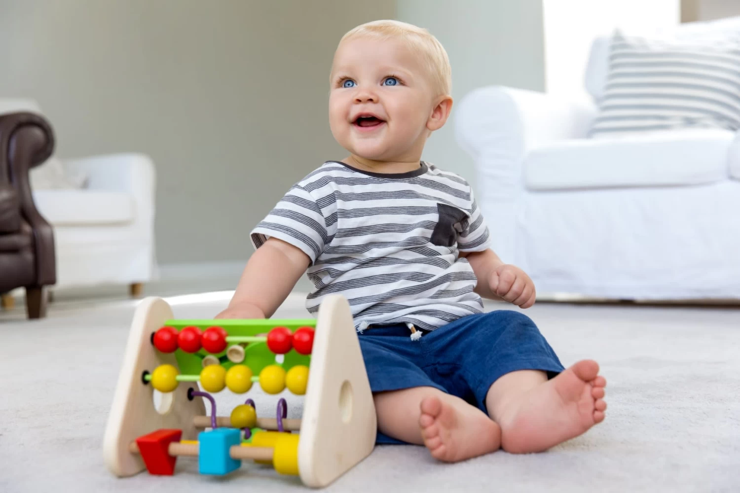 EverEarth Motorikspielzeug "Aktivitätsdreieck" - Ab 12 Monaten 3 EverEarth Motorikspielzeug "Aktivitätsdreieck" - Ab 12 Monaten – Bild 3