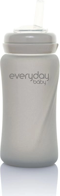 Straw Bottle Healthy Quiet Grey, Glas, 150 Ml -BabyTraum Deutschland Verkaufs-Shop everyday baby straw bottle healthy quiet grey glas 150 ml 7