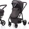 Fillikid Kombi Kinderwagen Panther Dunkelgrau