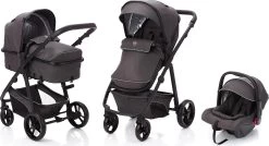Fillikid Kombi Kinderwagen Panther Dunkelgrau