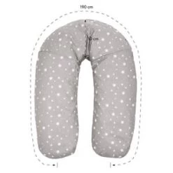 Fillikid Stillkissen 190cm In Grau -BabyTraum Deutschland Verkaufs-Shop fillikid stillkissen 190cm in grau 3