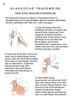 Ring Sling Tragetuch "DOVE" Hellgrau/ Naturweiß Gestreift Mit Silbernen Ringen 8 Ring Sling Tragetuch "DOVE" Hellgrau/ Naturweiß Gestreift Mit Silbernen Ringen -BabyTraum Deutschland Verkaufs-Shop hanschenklein ring sling tragetuch dove hellgrau naturweiss gestreift mit silbernen ringen 3