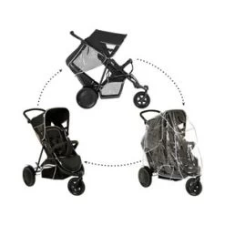 HAUCK Zwillingswagen Freerider In Schwarz -BabyTraum Deutschland Verkaufs-Shop hauck zwillingswagen freerider in schwarz 9