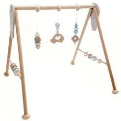 Babyspielgerät "Auto" Nature/blue