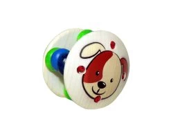 Greifrassel "Hund" In Bunt