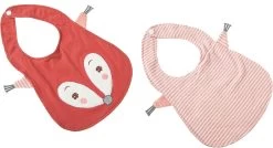 Lätzchen Eichhörnli Frohnaturen, Rot