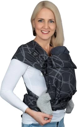 Babytrage Hop Tye Buckle - Verona -BabyTraum Deutschland Verkaufs-Shop hoppediz babytrage hop tye buckle verona 2