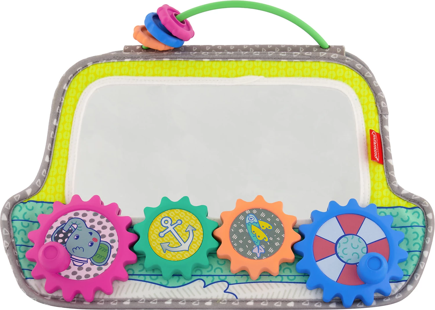 Infantino 2-IN-1 Aktivitätsboot Mit Beweglichen Zahnrädern 1 Infantino 2-IN-1 Aktivitätsboot Mit Beweglichen Zahnrädern