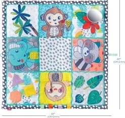 Infantino Große Sensorik-Spielmatte, 120 X 120 Cm -BabyTraum Deutschland Verkaufs-Shop infantino grosse sensorik spielmatte 120 x 120 cm 8