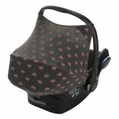 Haube Kompatibel Mit Maxi Cosi Cabriofix In Fluor Heart