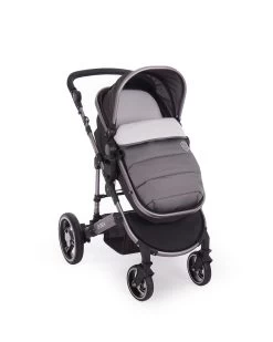 Fußsack Bestickt In Grau