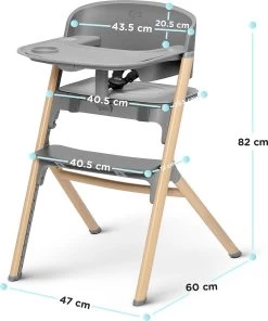 Kinderkraft Hochstuhl IGEE, Holz 9 Kinderkraft Hochstuhl IGEE, Holz -BabyTraum Deutschland Verkaufs-Shop kinderkraft hochstuhl igee holz 4