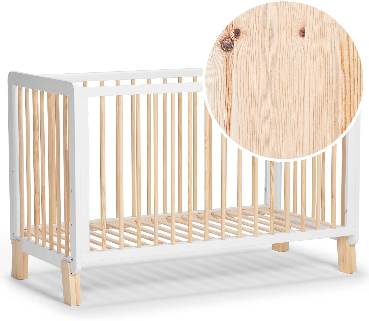 Kinderkraft Kinderbett LUNKY, Grey 9 Kinderkraft Kinderbett LUNKY, Grey – Bild 9