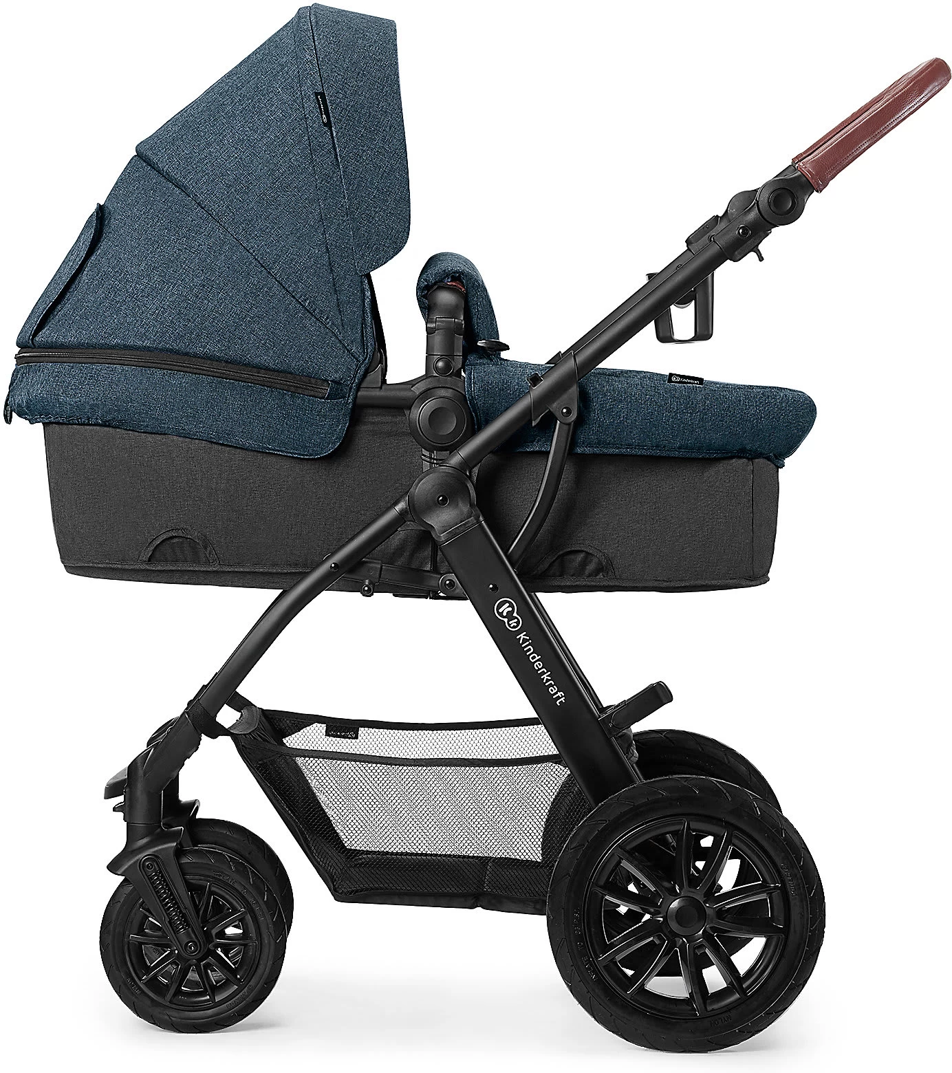 Kinderkraft Kinderwagen Xmoov, Multifunktional, 3in1, Denim 3 Kinderkraft Kinderwagen Xmoov, Multifunktional, 3in1, Denim – Bild 3