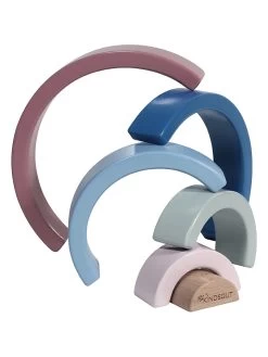 6tlg. Holz-Regenbogen - Ab 12 Monaten -BabyTraum Deutschland Verkaufs-Shop kindsgut 6tlg holz regenbogen ab 12 monaten 3