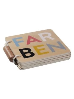Holzbuch "Farben" - Ab 12 Monaten