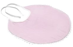 Lätzchen London Aus Musselin Stoff In Zartrosa -BabyTraum Deutschland Verkaufs-Shop kindsgut latzchen london aus musselin stoff in zartrosa 3