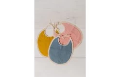 Lätzchen Paris Aus Musselin Stoff In Blau -BabyTraum Deutschland Verkaufs-Shop kindsgut latzchen paris aus musselin stoff in blau 2