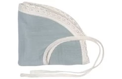 Lätzchen Paris Aus Musselin Stoff In Blau -BabyTraum Deutschland Verkaufs-Shop kindsgut latzchen paris aus musselin stoff in blau 4