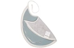 Lätzchen Paris Aus Musselin Stoff In Blau -BabyTraum Deutschland Verkaufs-Shop kindsgut latzchen paris aus musselin stoff in blau 5