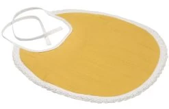 Lätzchen Paris Aus Musselin Stoff In Senf -BabyTraum Deutschland Verkaufs-Shop kindsgut latzchen paris aus musselin stoff in senf 2